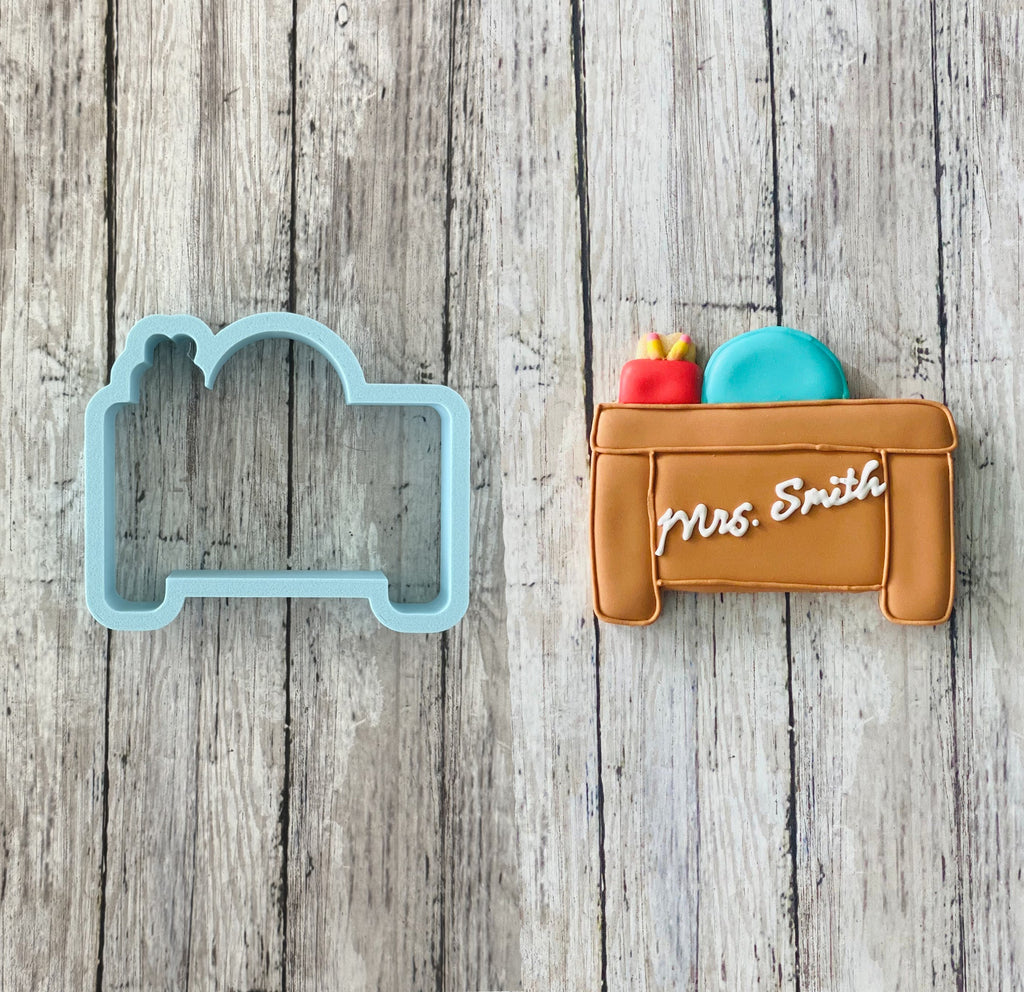 Teacher Desk Cookie cutter