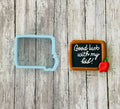 Teacher Chalkboard Cookie Cutter