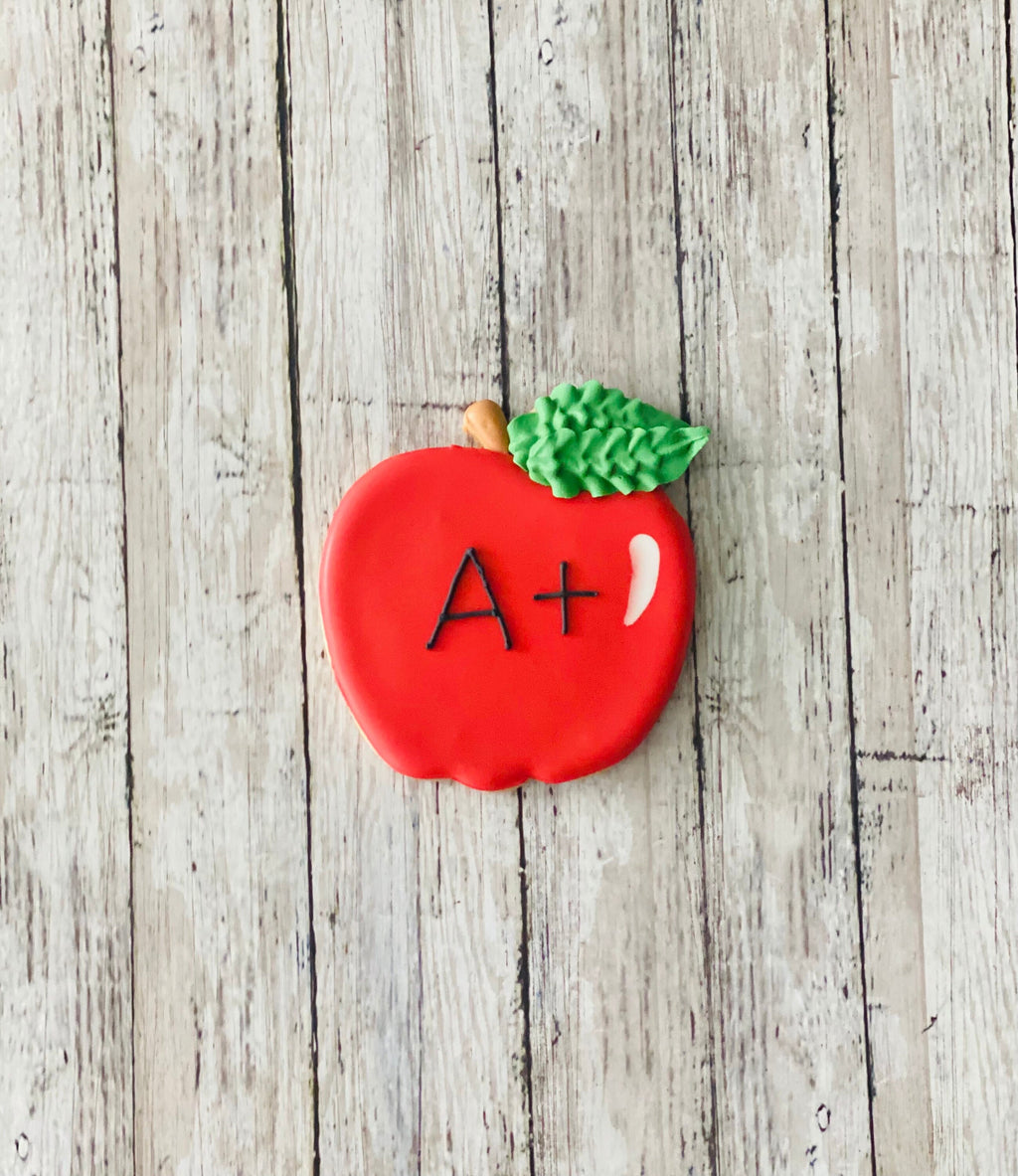 Apple Cookie Cutter, back to school cutter, fruit cutter, teacher cutter