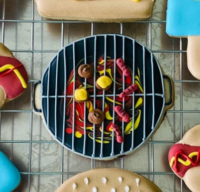 Grill Cookie Cutter, BBQ Cutter, Cookout Cutter, Father's Day Cutter