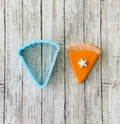 Pumpkin Pie Slice Cookie Cutter, fall cutter, food cutter, thanksgiving cutter, pizza slice cutter, desert cutter