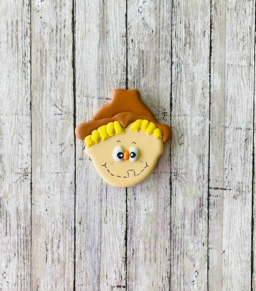Scarecrow Cookie Cutter, fall cutter, autumn cutter, crow cutter