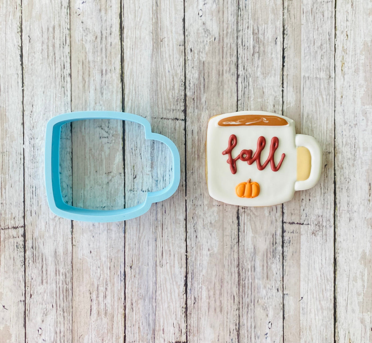 Coffee Mug Cookie Cutter, fall cutter, autumn cutter, drink cutter, coffee cutter, tea cutter, coffee cup
