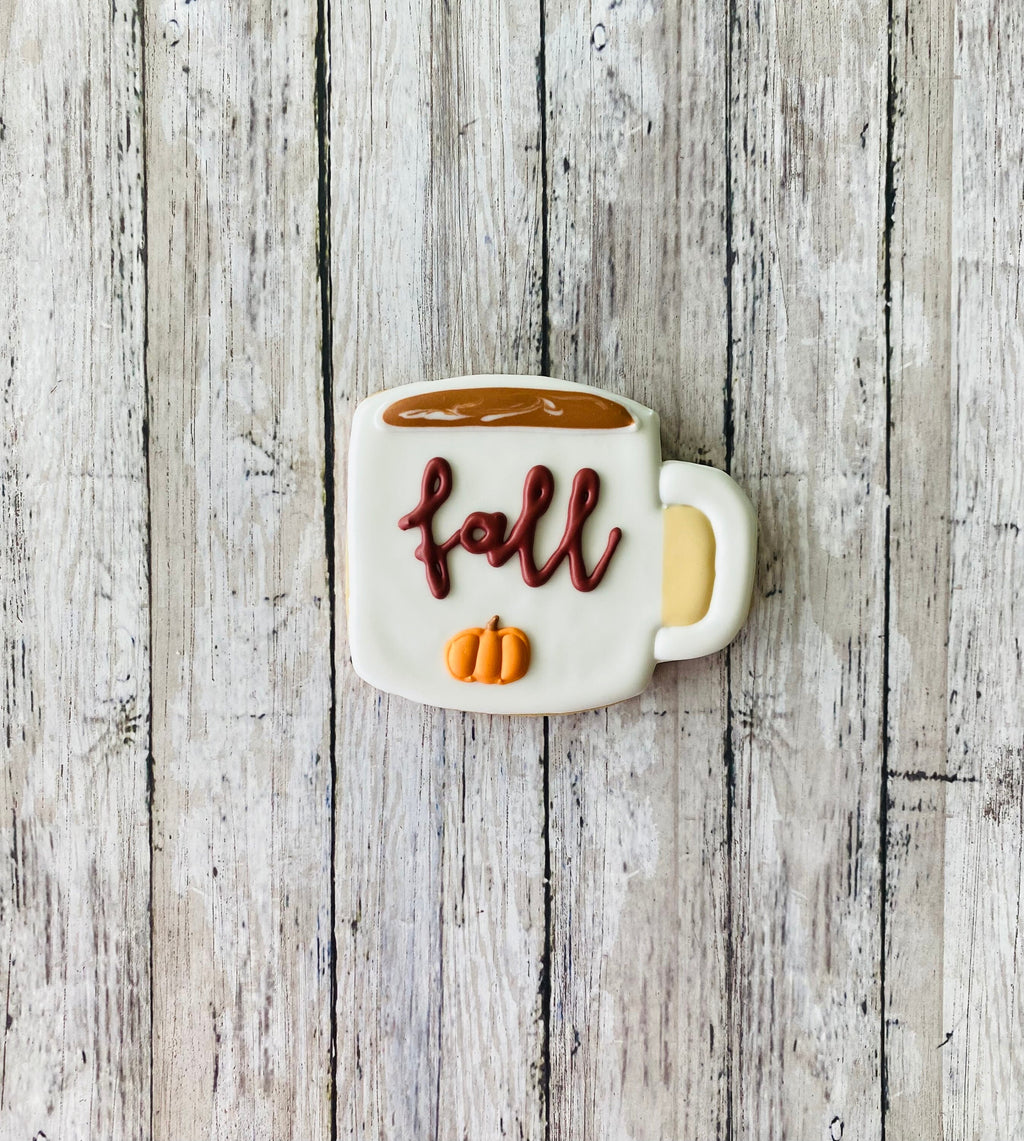 Coffee Mug Cookie Cutter, fall cutter, autumn cutter, drink cutter, coffee cutter, tea cutter, coffee cup