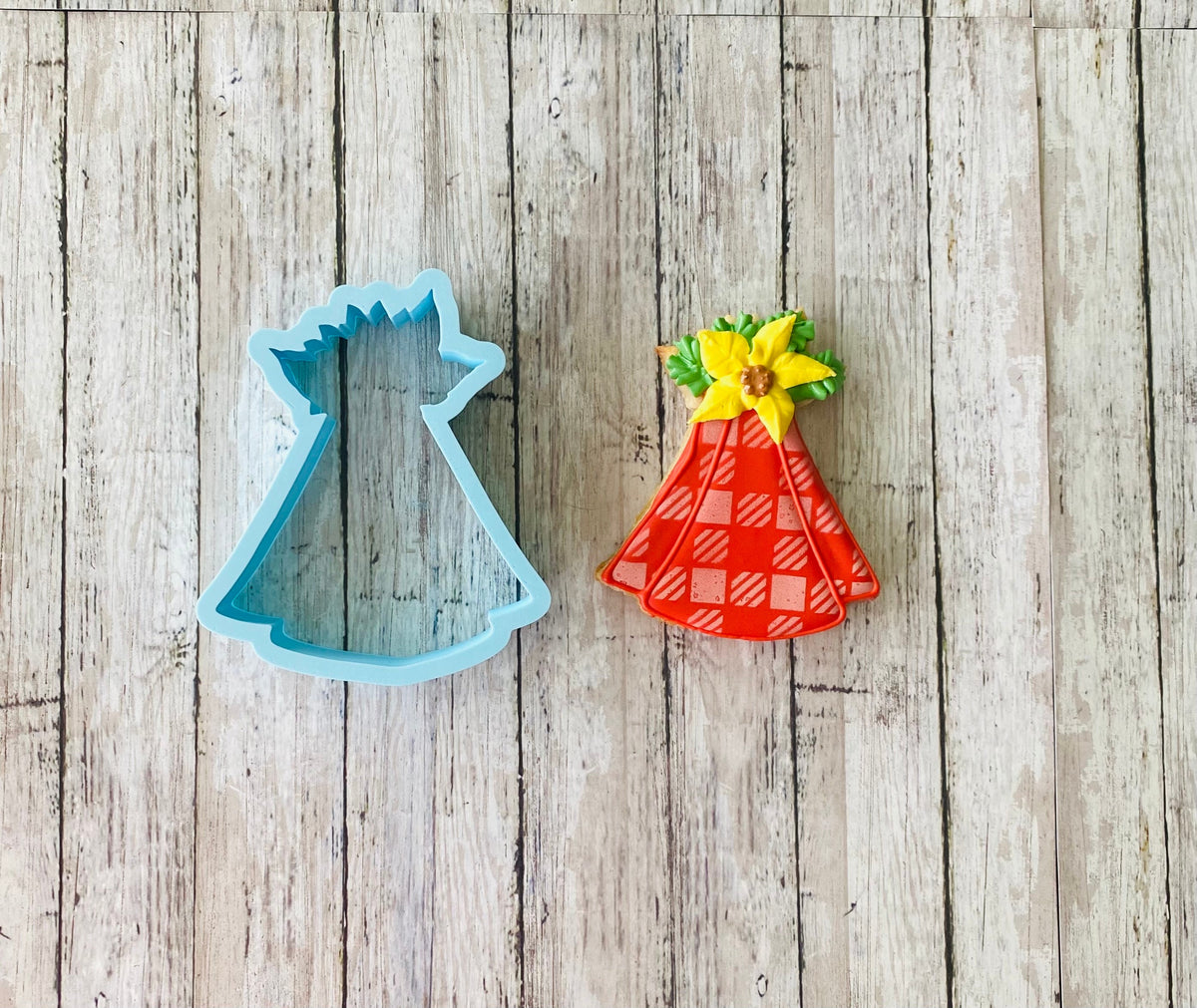 Napkin with Florals Cookie Cutter, picnic cutter, flower cutter, food cutter, napkin cutter, table cutter