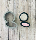 Compact Cookie Cutter, make up cutter, Barbie cutter, girl cutter, bachelorette cutter, mom cutter, powder cutter, base cutter