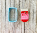 Mason Jar Cookie Cutter, jar cutter, food cutter, can cutter, garden cutter, spring cutter, summer cutter
