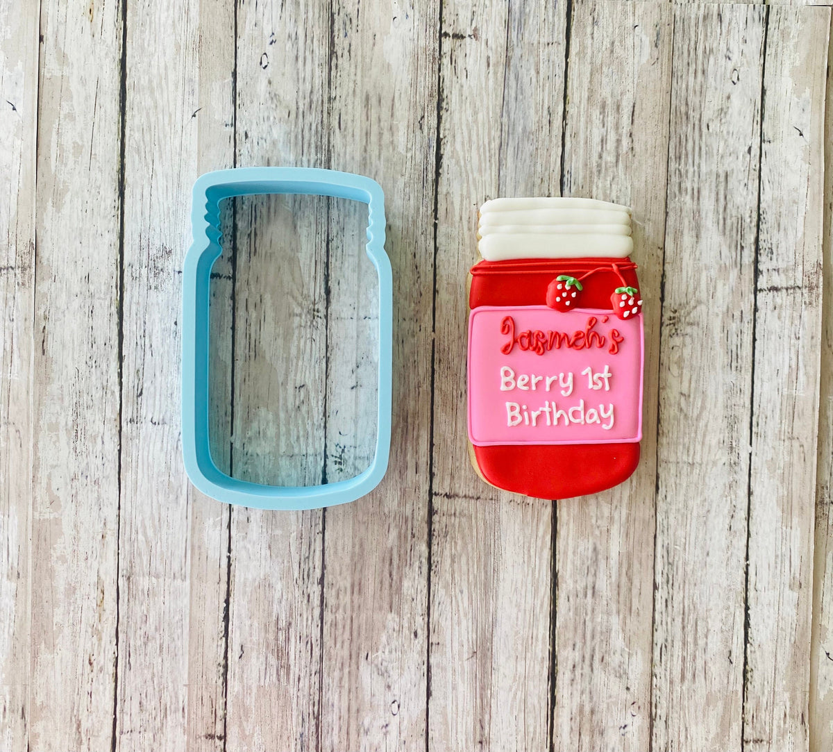 Mason Jar Cookie Cutter, jar cutter, food cutter, can cutter, garden cutter, spring cutter, summer cutter