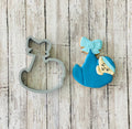 Baby in Bassinet Cookie Cutter, hanging baby cutter, baby shower cutter, sleeping baby cutter