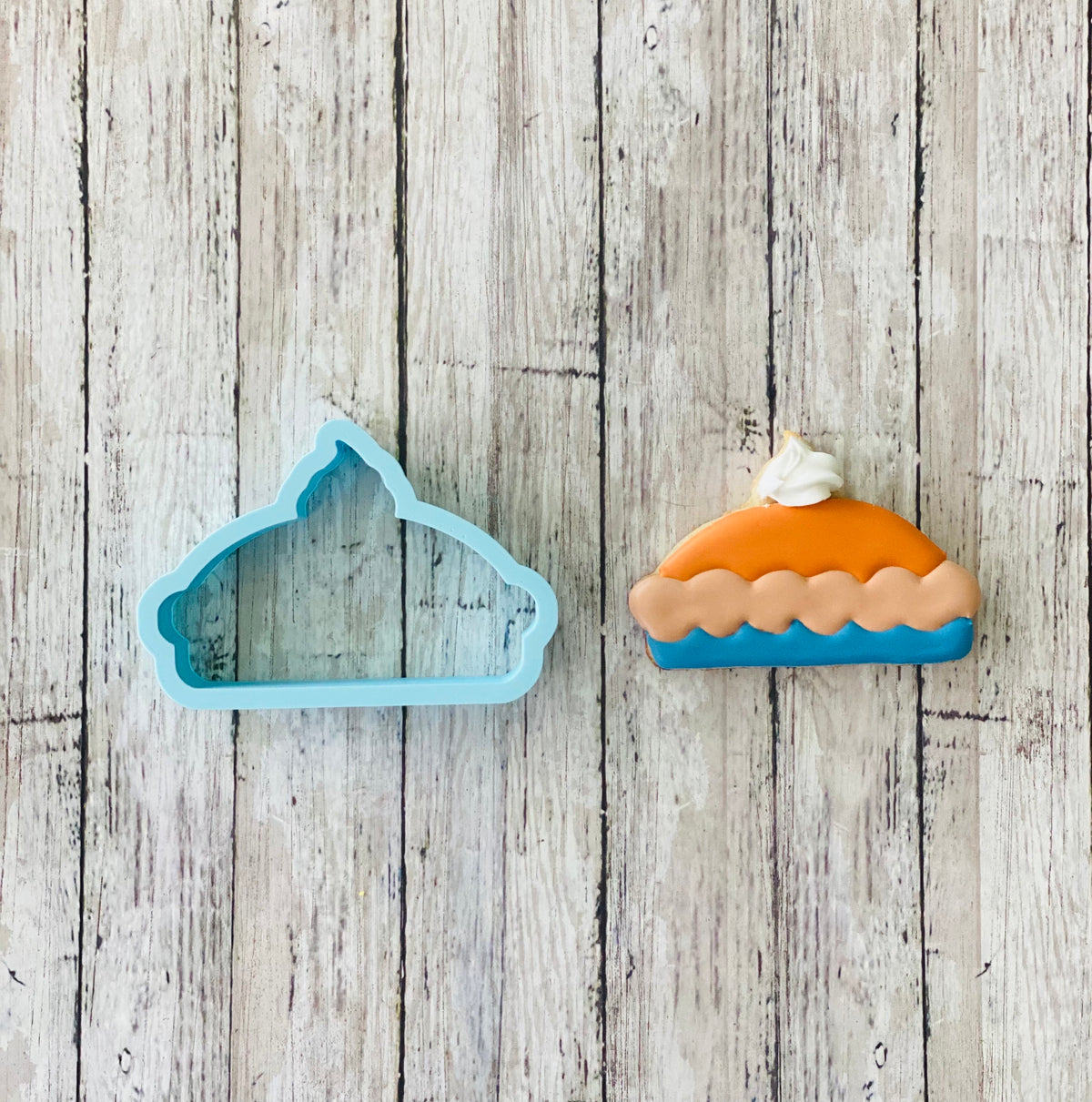 Pumpkin Pie Cookie Cutter, pie cutter, fall cutter, thanksgiving cutter, food cutter, autumn cutter, desert cutter