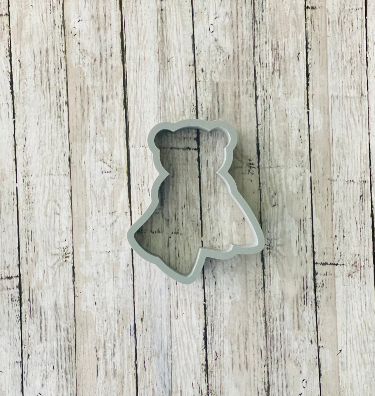 Teddy Bear with Blanket Cookie Cutter, bear cutter, baby cutter, animal cutter, baby shower cutter, teddy bear cutter