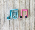 Music Note Cookie Cutter, Eighth note cutter, music cutter, singing cutter, band cutter, choir cutter