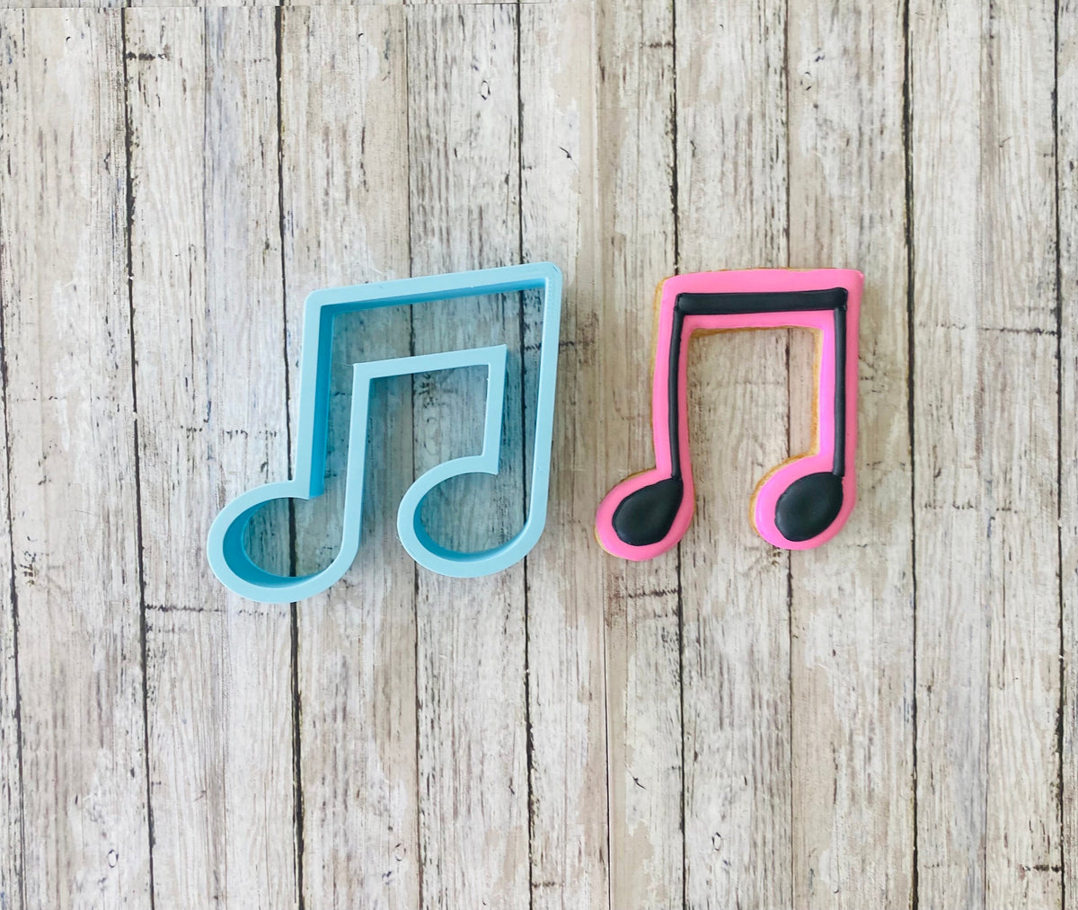 Music Note Cookie Cutter, Eighth note cutter, music cutter, singing cutter, band cutter, choir cutter