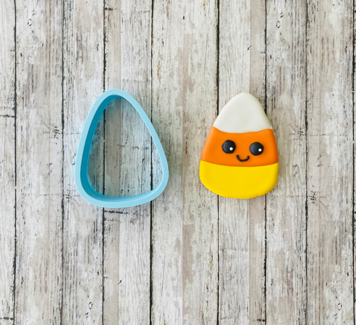 Candy Corn Cookie Cutter, candy cutter, Halloween cutter, trick or treat cutter