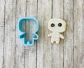 Mummy Cookie Cutter, spooky cutter, Halloween cutter, trick or treat cutter, death cutter, cute mummy cutter