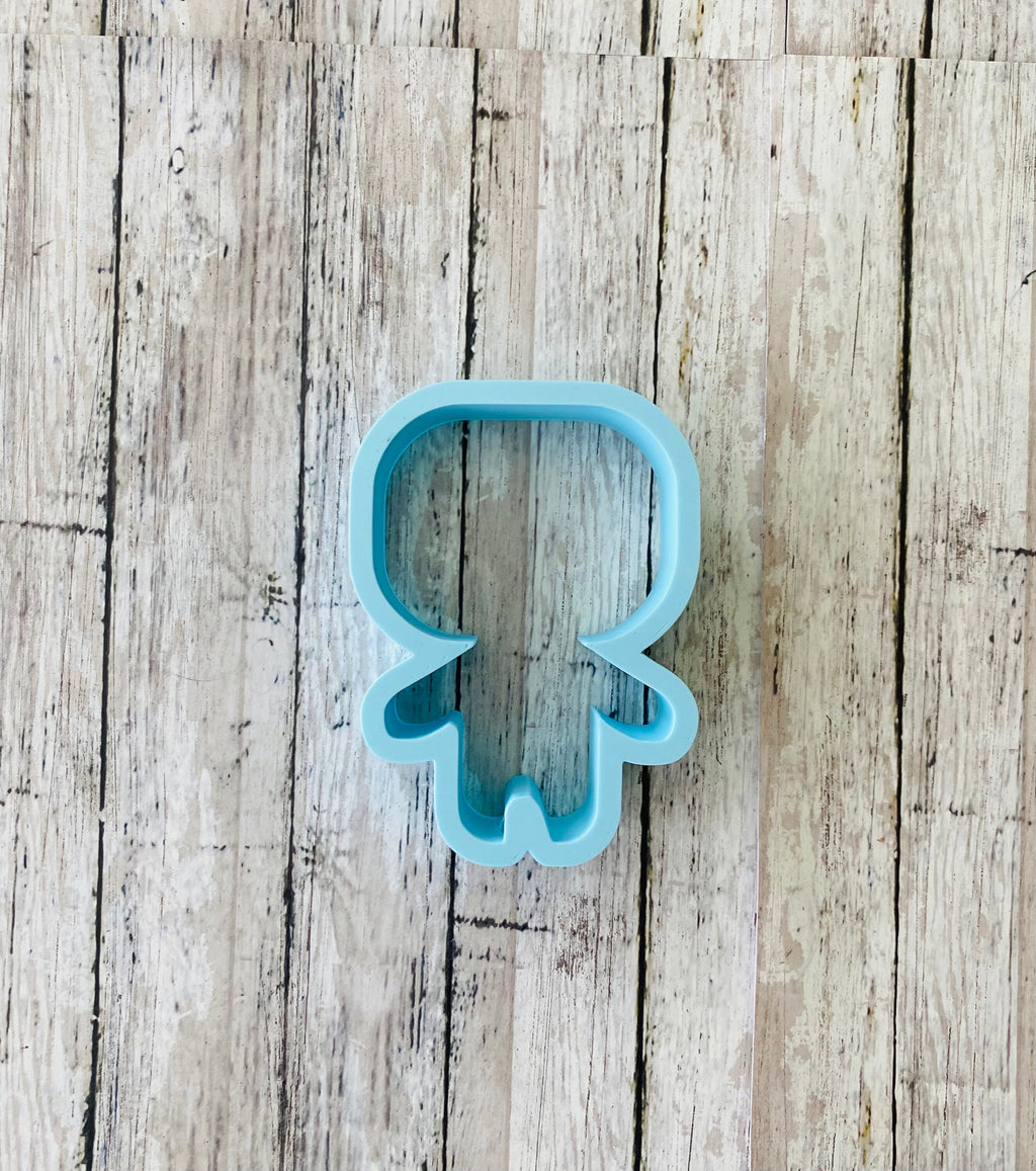 Mummy Cookie Cutter, spooky cutter, Halloween cutter, trick or treat cutter, death cutter, cute mummy cutter