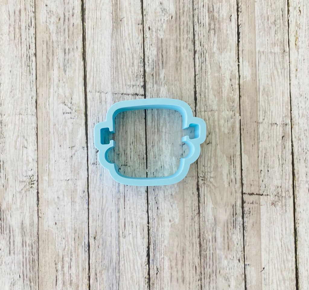 Frankenstein Cookie Cutter, spooky cutter, Halloween cutter, trick or treat cutter, death cutter