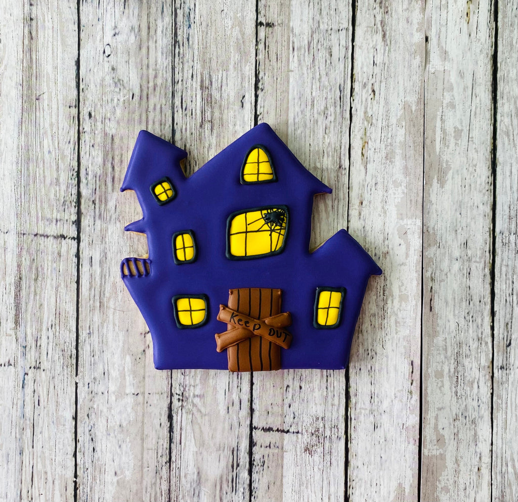 Haunted House Cookie Cutter, spooky cutter, Halloween cutter, trick or treat cutter