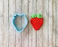Strawberry Cookie Cutter, fruit cutter, food cutter, garden cutter