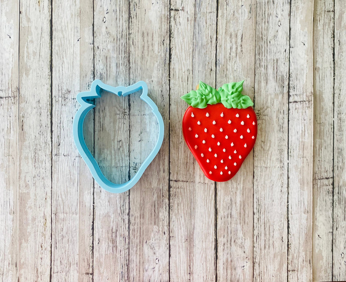 Strawberry Cookie Cutter, fruit cutter, food cutter, garden cutter