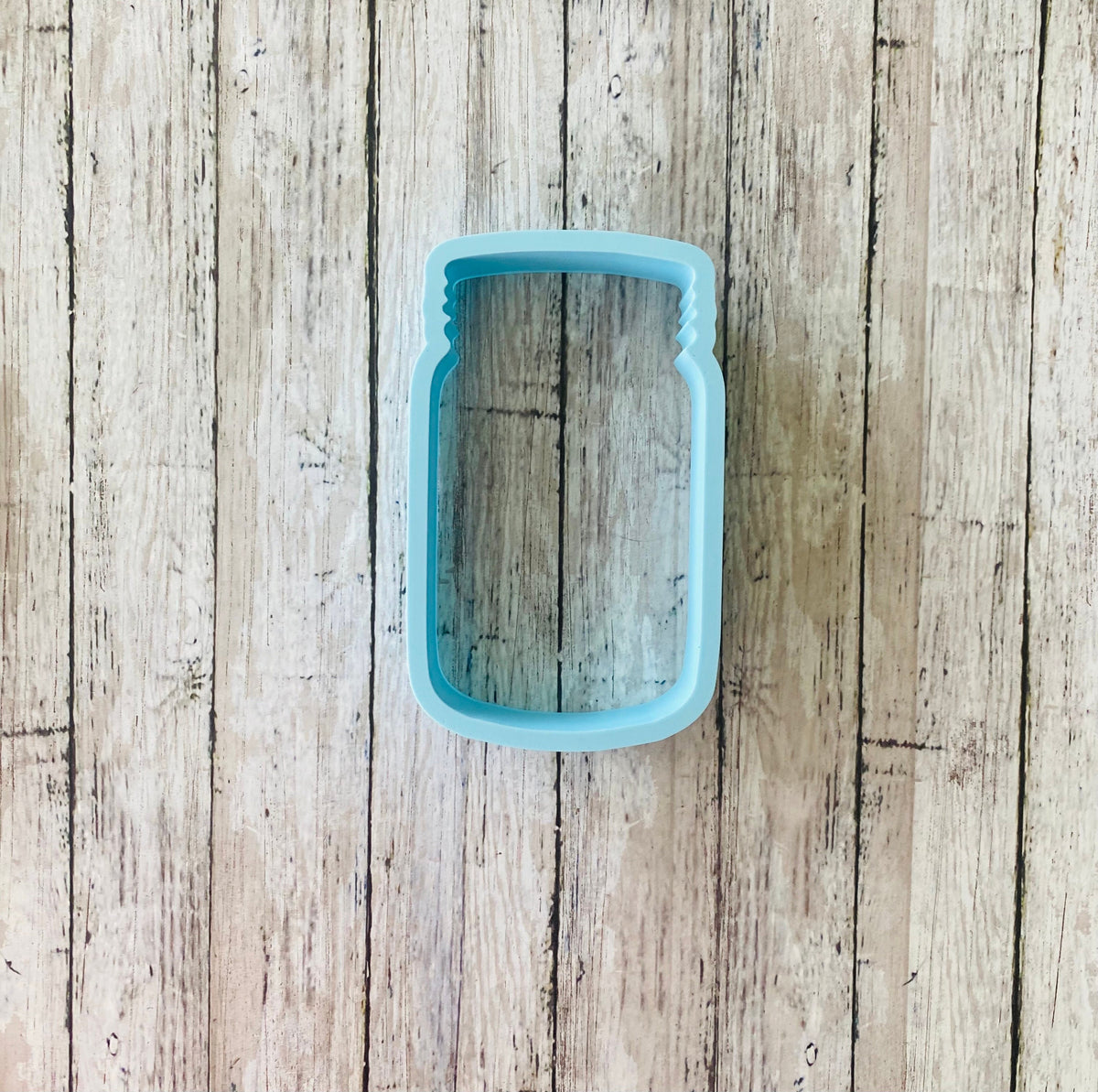 Mason Jar Cookie Cutter, jar cutter, food cutter, can cutter, garden cutter, spring cutter, summer cutter