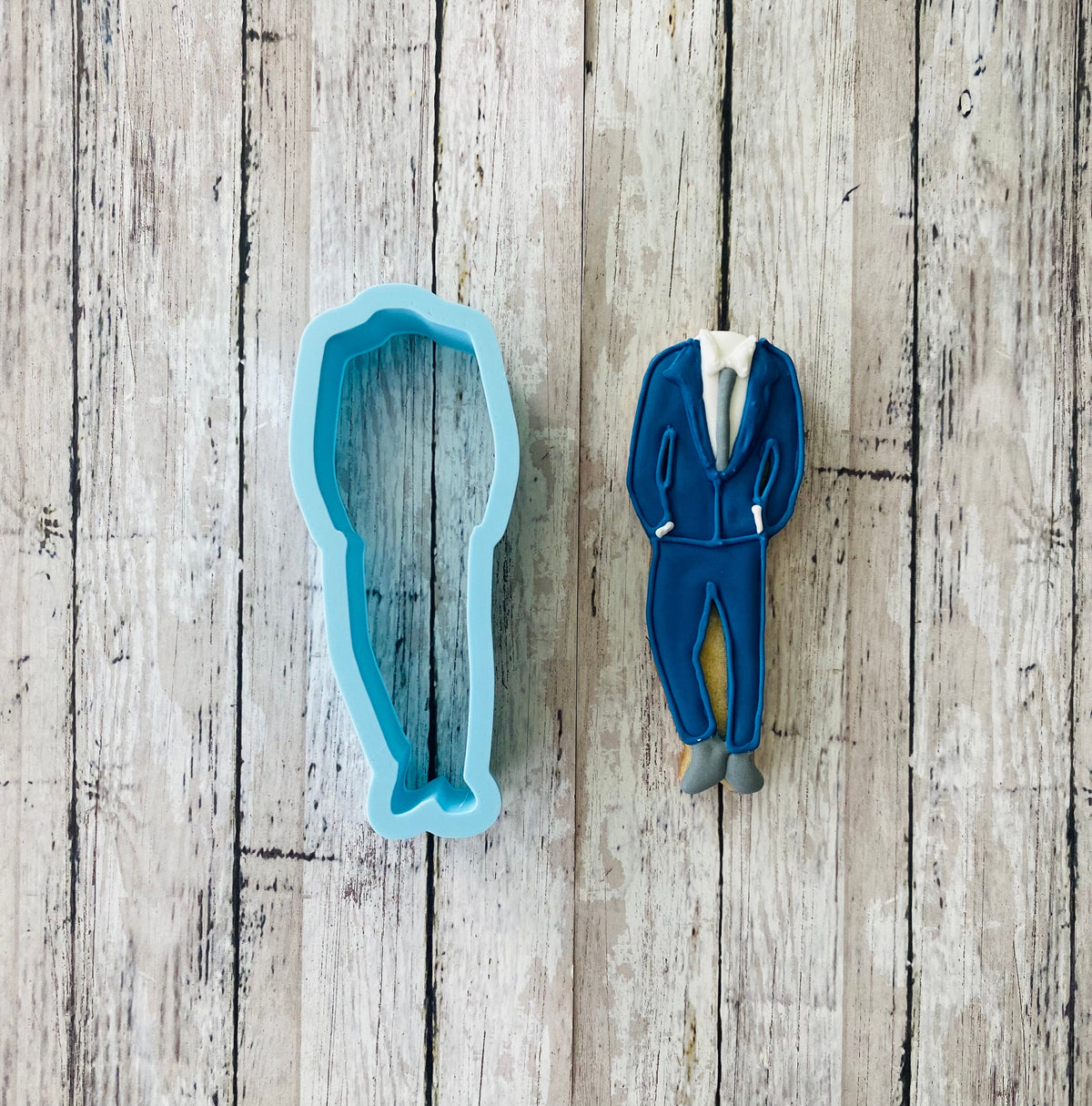 Full Tuxedo Cookie Cutter, suit cutter, wedding cutter, anniversary cutter, men's cutter, groom cutter