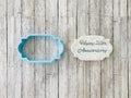 Wedding Frame 2 Cookie Cutter, frame cutter, wedding cutter, bridal shower cutter, baby shower cutter, anniversary cutter, shape cutter