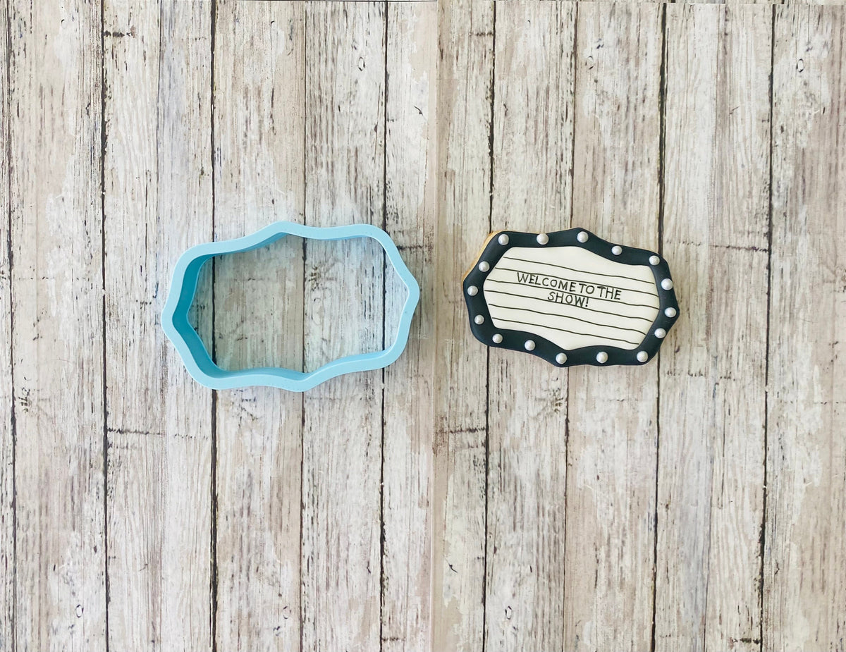 Sign Cookie Cutter, Frame cutter, photo cutter, picture cutter, plaque cutter
