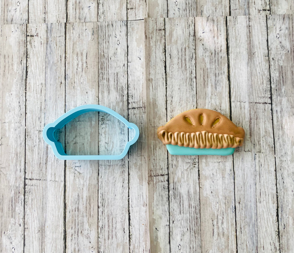 Apple Pie Cookie Cutter, pie cutter, fall cutter, thanksgiving cutter, food cutter, autumn cutter, desert cutter, fruit cutter