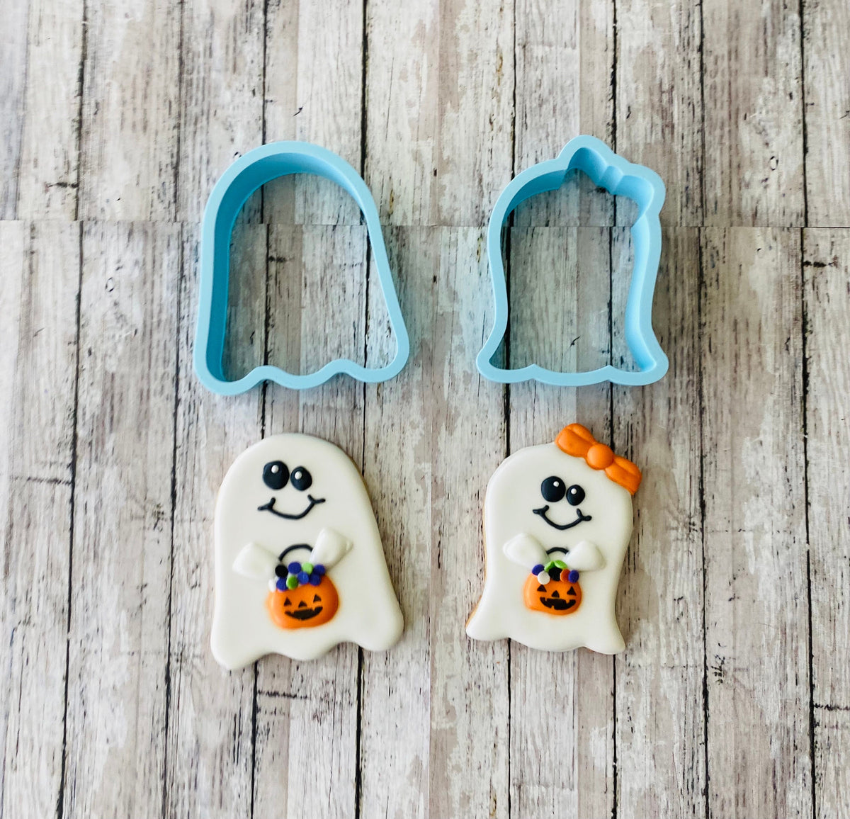 Ghost Cookie Cutters, Halloween cutter, boo cutter, costume cutter, boy ghost cutter, girl ghost cutter, cute ghost cutter