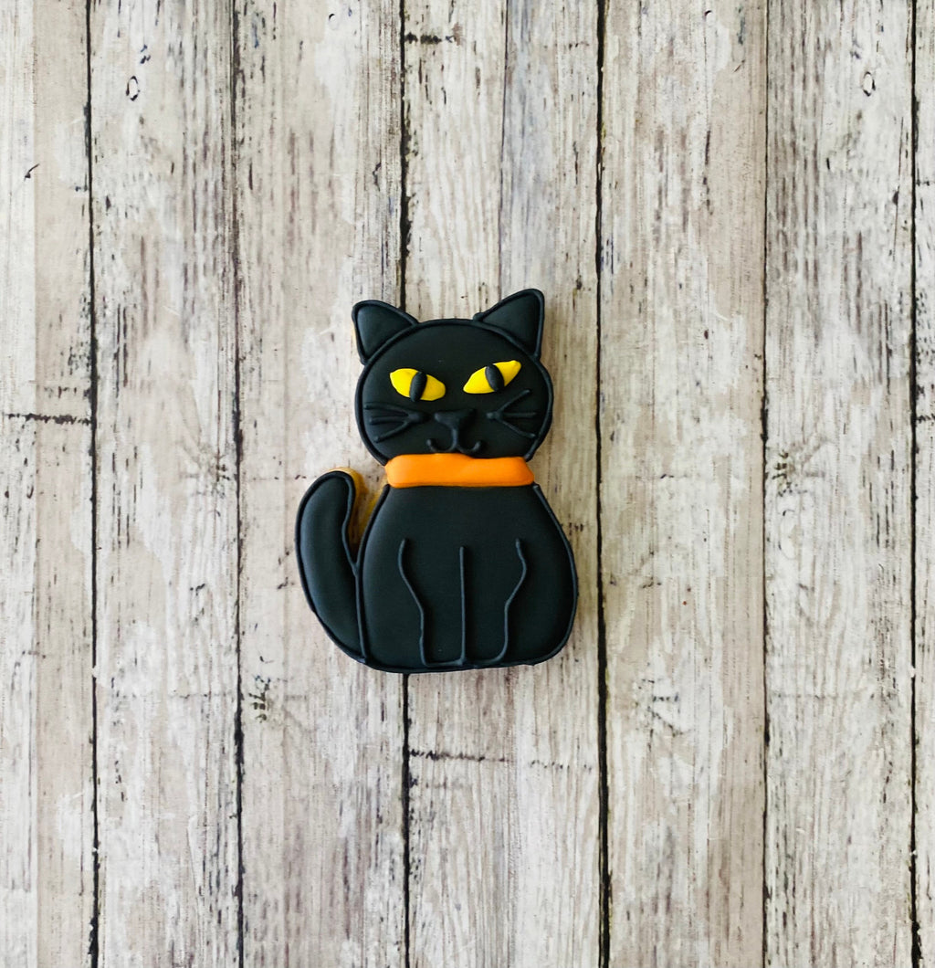Cat Cookie Cutter, spooky cutter, Halloween cutter, trick or treat cutter, animal cutter, meow cutter, pet cutter