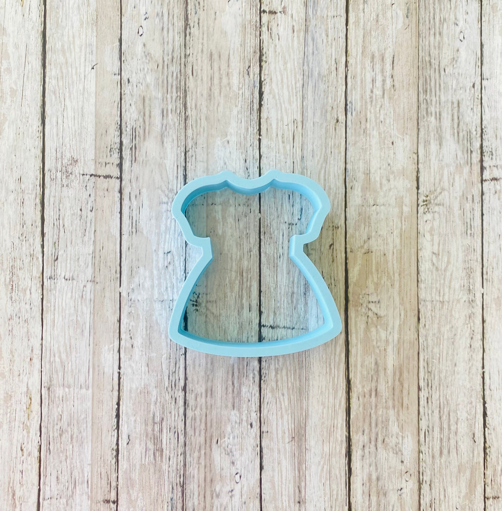 Girl Dress Cookie Cutter, baby dress cutter, dress cutter, baptism dress cutter, little girl cutter, baby cutter, baby shower cutter