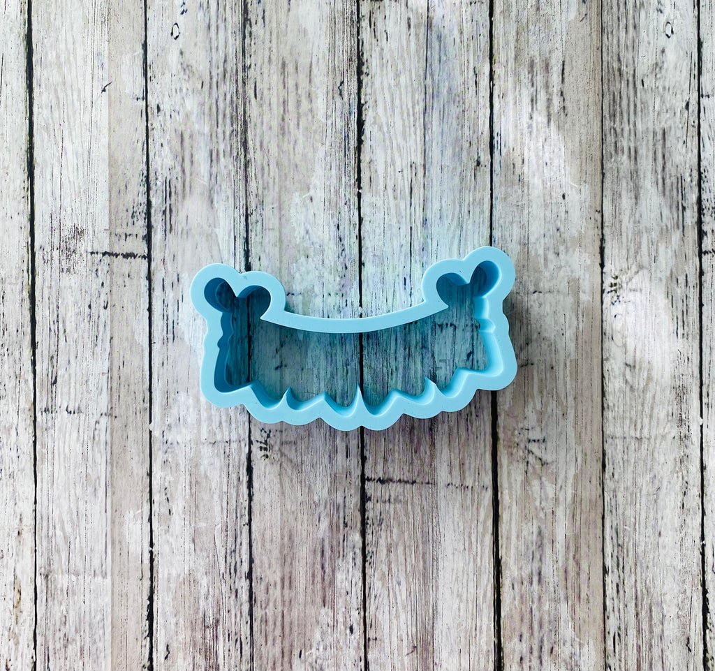Party Banner Cookie Cutter, Birthday Cutter, party Cutter, Celebration Cutter, decoration cutter, baby cutter, shower cutter