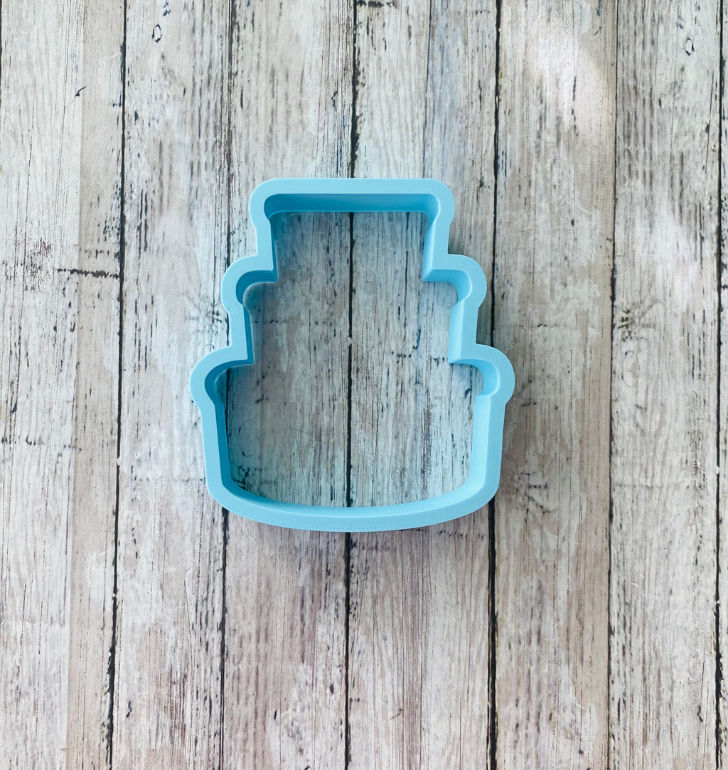 Cake Cookie Cutter, Birthday cake Cutter, Make a Wish Cutter, Celebration Cutter, Party Cutter, wedding cutter, desert cutter