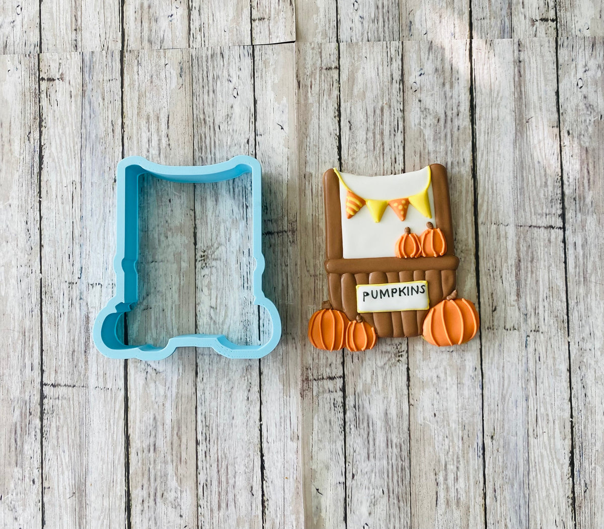 Pumpkin Patch Sign Cookie Cutter, Frame cutter, pumpkin cutter, fall cutter, autumn cutter, thanksgiving cutter