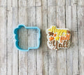Fall Word Frame Cookie Cutter, frame cutter, fall cutter, thanksgiving cutter, happy fall cutter