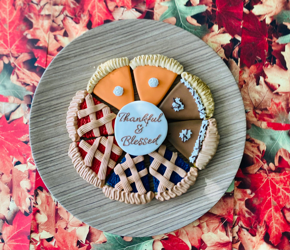 Pumpkin Pie Slice Cookie Cutter, fall cutter, food cutter, thanksgiving cutter, pizza slice cutter, desert cutter
