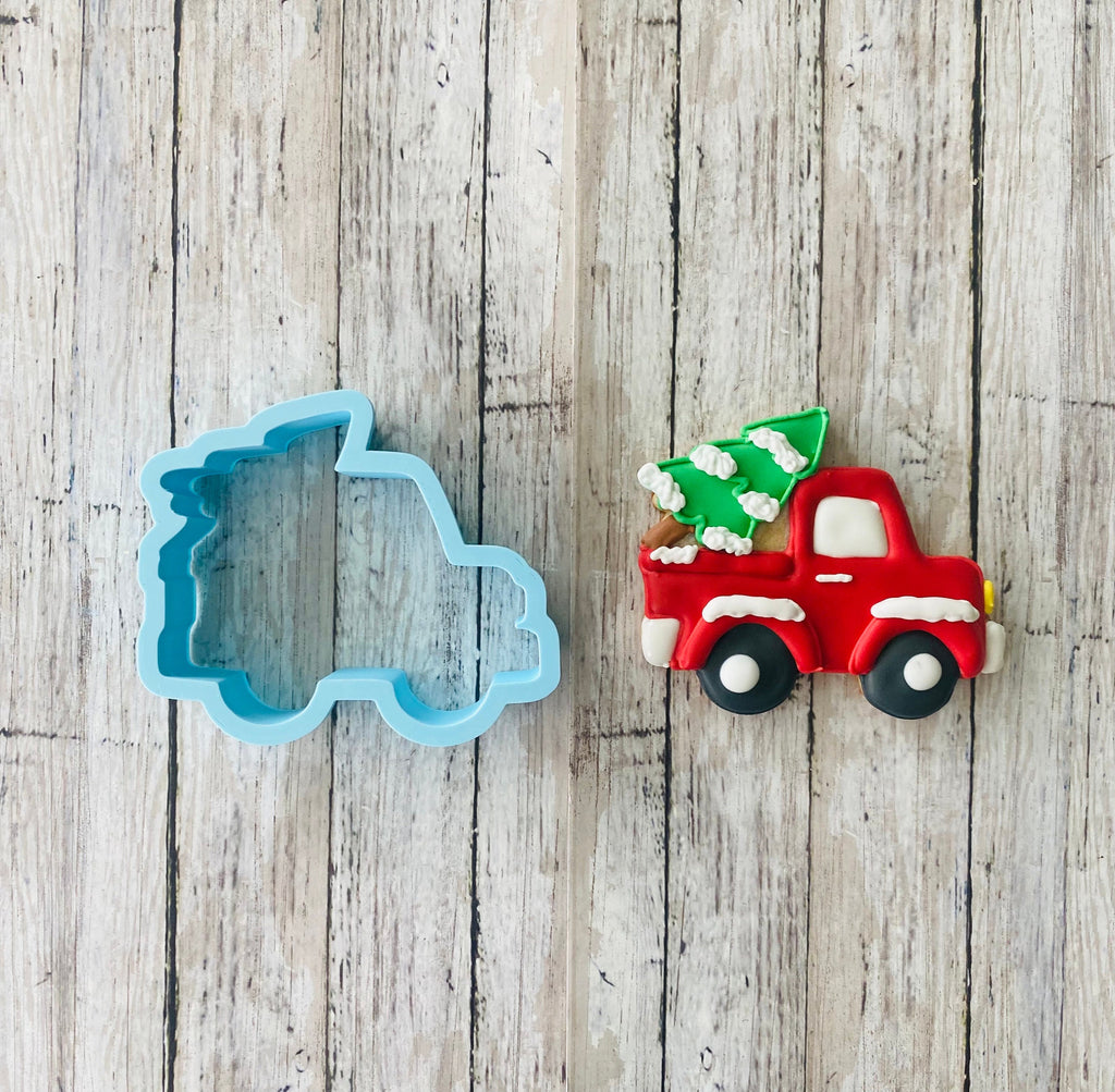 Christmas Truck Cookie Cutter, Christmas Tree cutter, Christmas cutter, tree farm cutter
