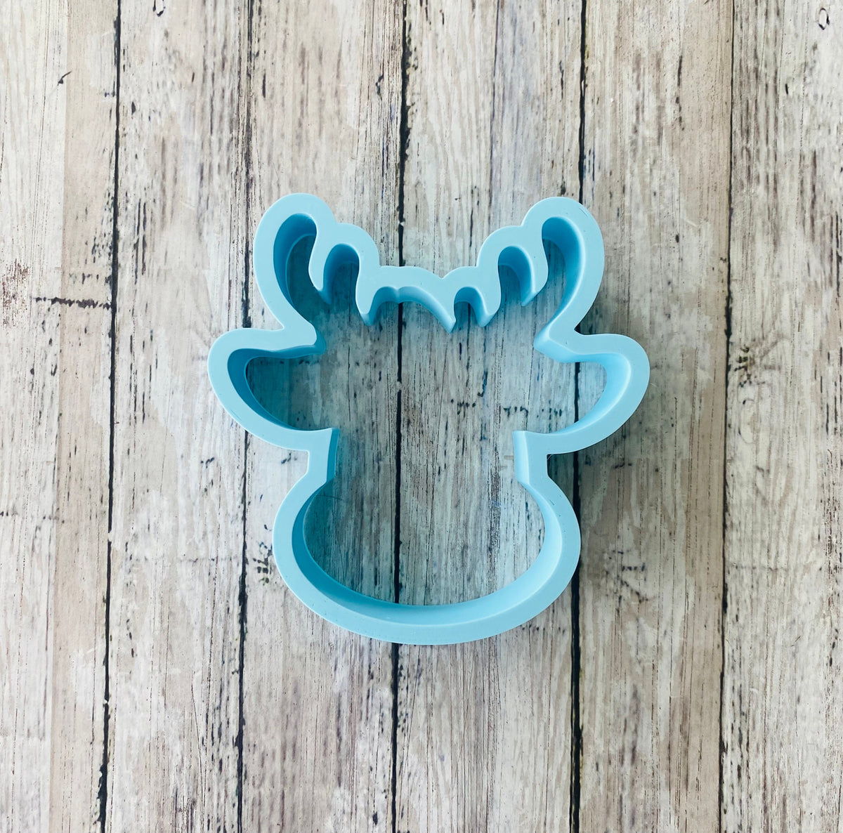 Reindeer Head Cookie Cutter, Rudolph cutter, deer cutter, Christmas cutter