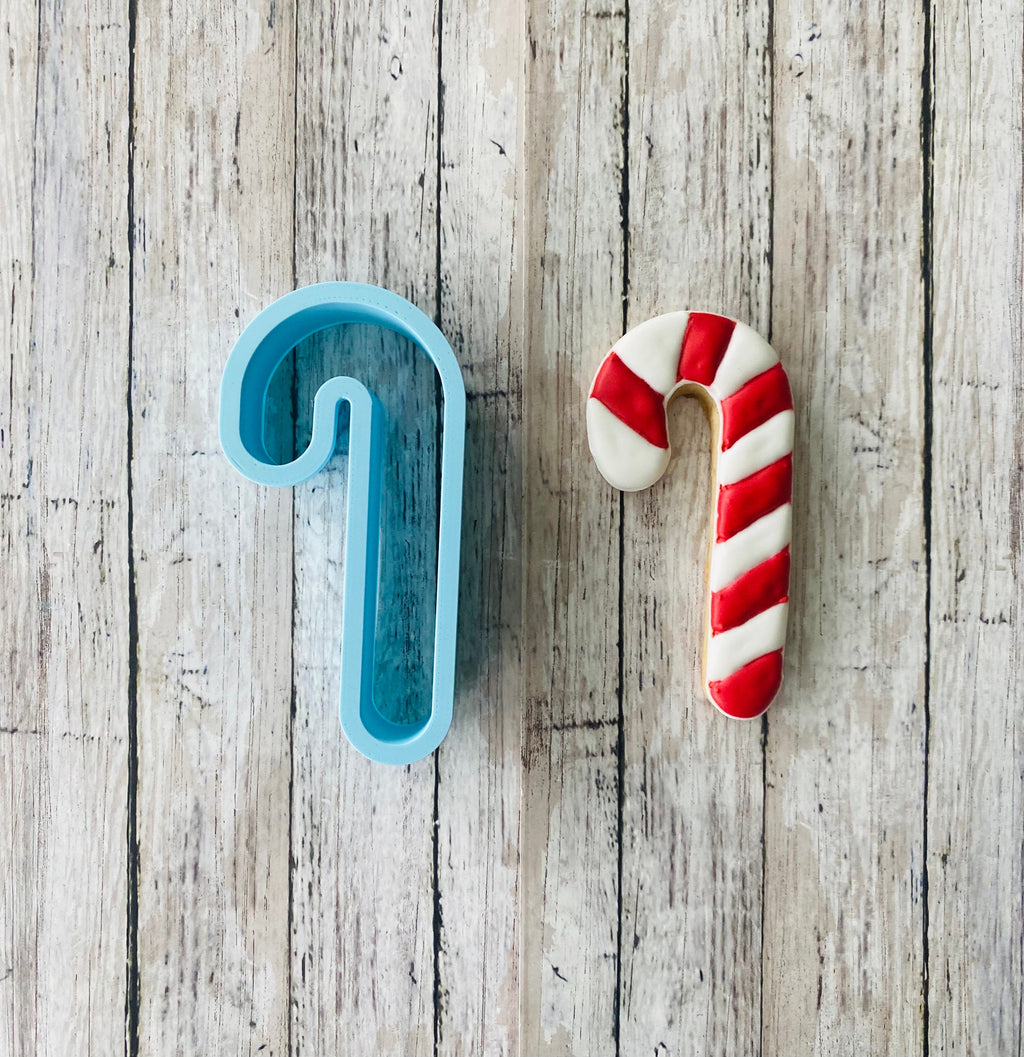 Candy Cane Cookie Cutter, Christmas cutter, candy cutter