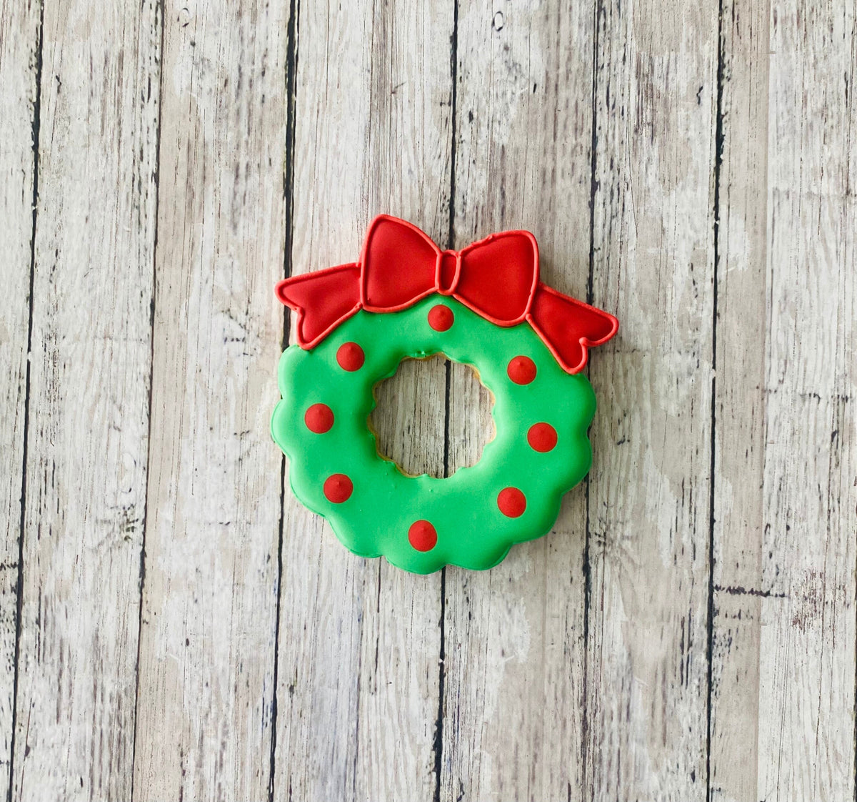 Christmas Wreath 2 Cookie Cutter, decoration cutter, Christmas cutter