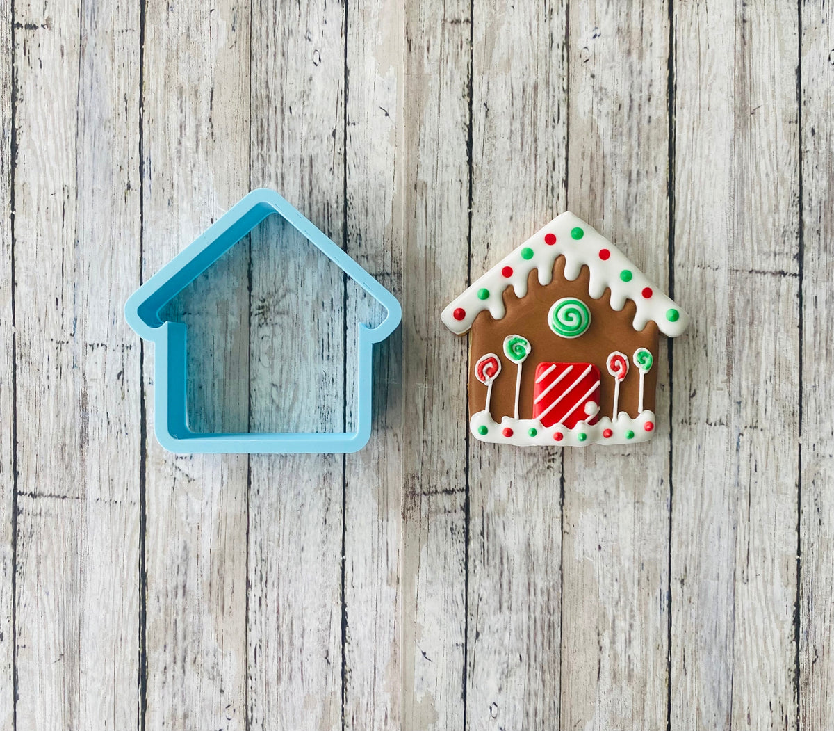Gingerbread House Cookie Cutter, Christmas cutter, gingerbread cutter, house cutter