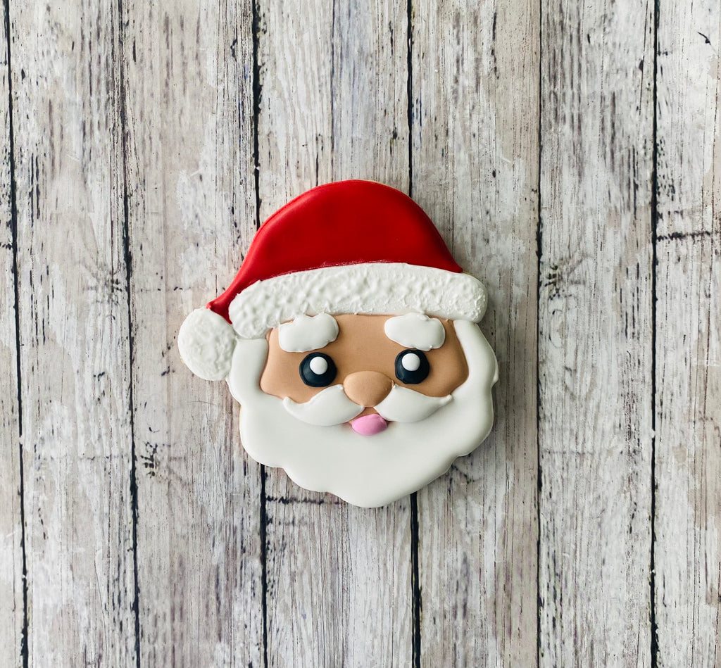 Santa & Mrs. Claus Cookie Cutter, ho ho ho cutter, Santa Claus cutter, Christmas cutter