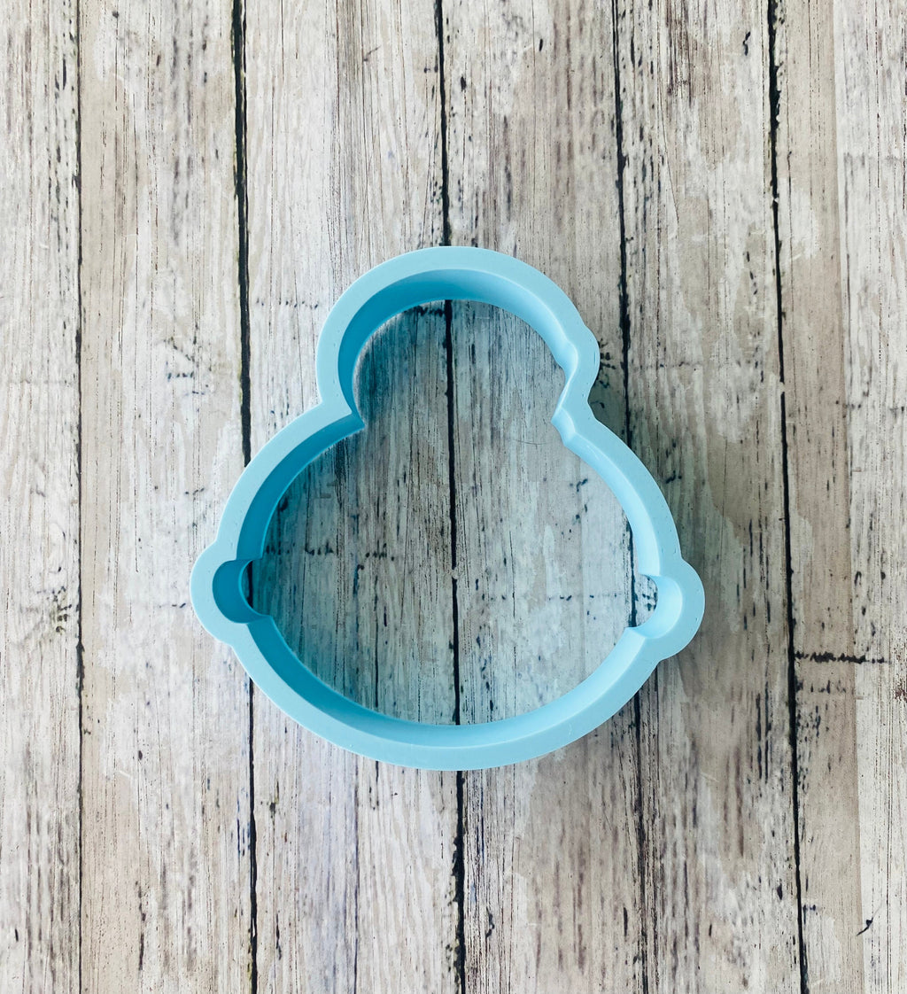 Santa & Mrs. Claus Cookie Cutter, ho ho ho cutter, Santa Claus cutter, Christmas cutter