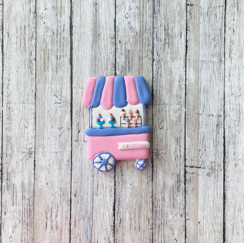 Ice Cream Stand Cookie Cutter, ice cream cutter, desert cutter, desert stand cutter, party cutter