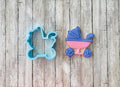 Stroller Cookie Cutter, baby shower cutter, baby cutter, basset cutter