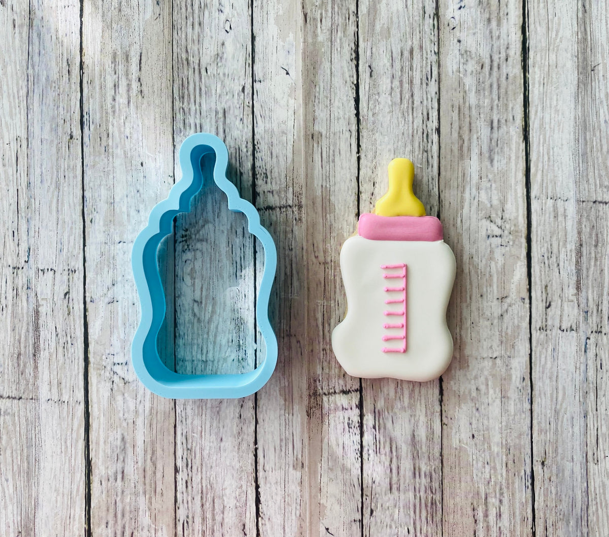 Baby Bottle Cookie Cutter, baby shower cutter, baby cutter, baby food cutter, milk cutter