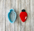 Christmas Light Cookie Cutter, light cutter, Christmas cutter, light bulb cutter