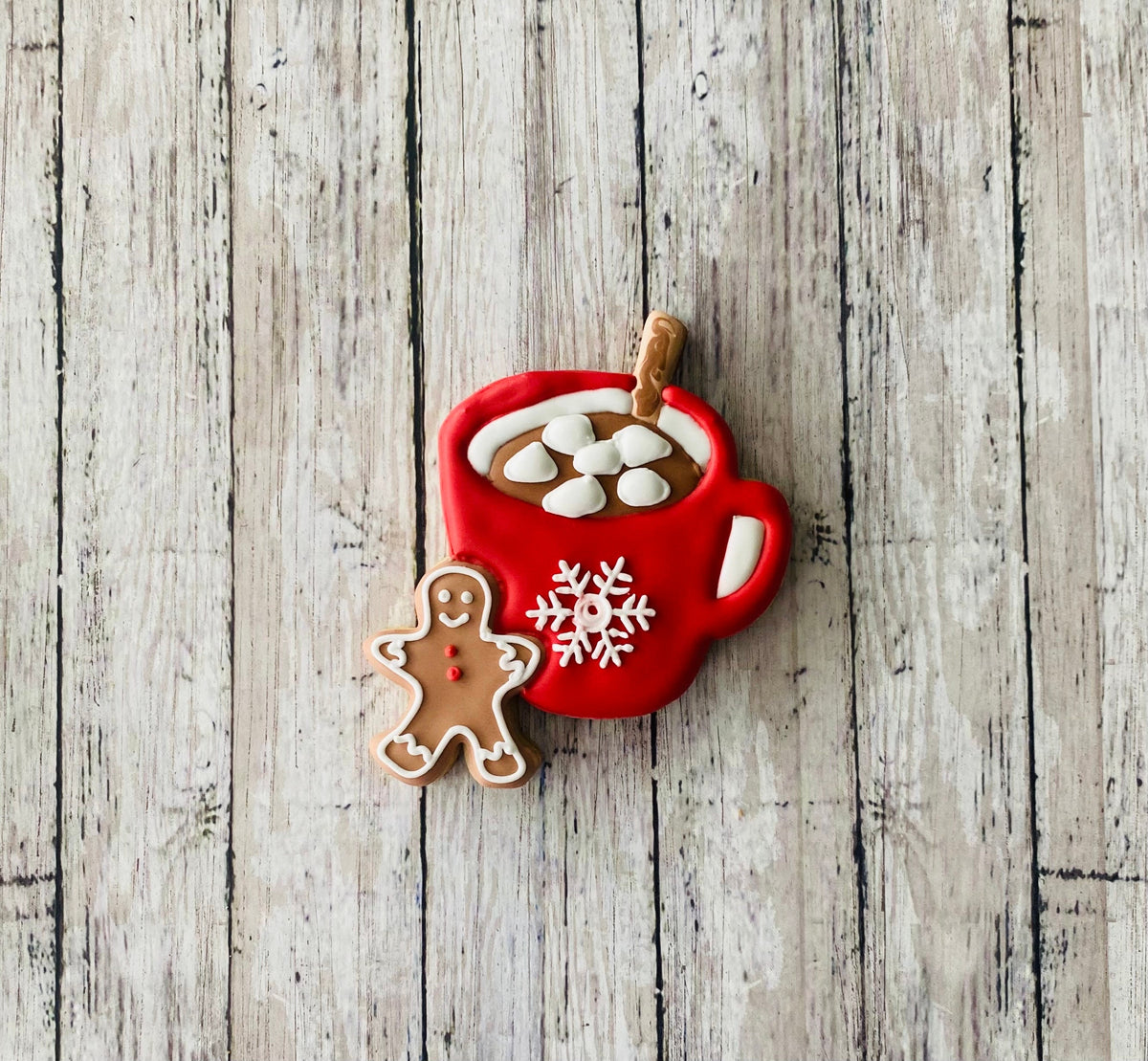 Hot Chocolate Cutter, christmas mug cutter, tea cutter, gingerbread cutter, Christmas cutter