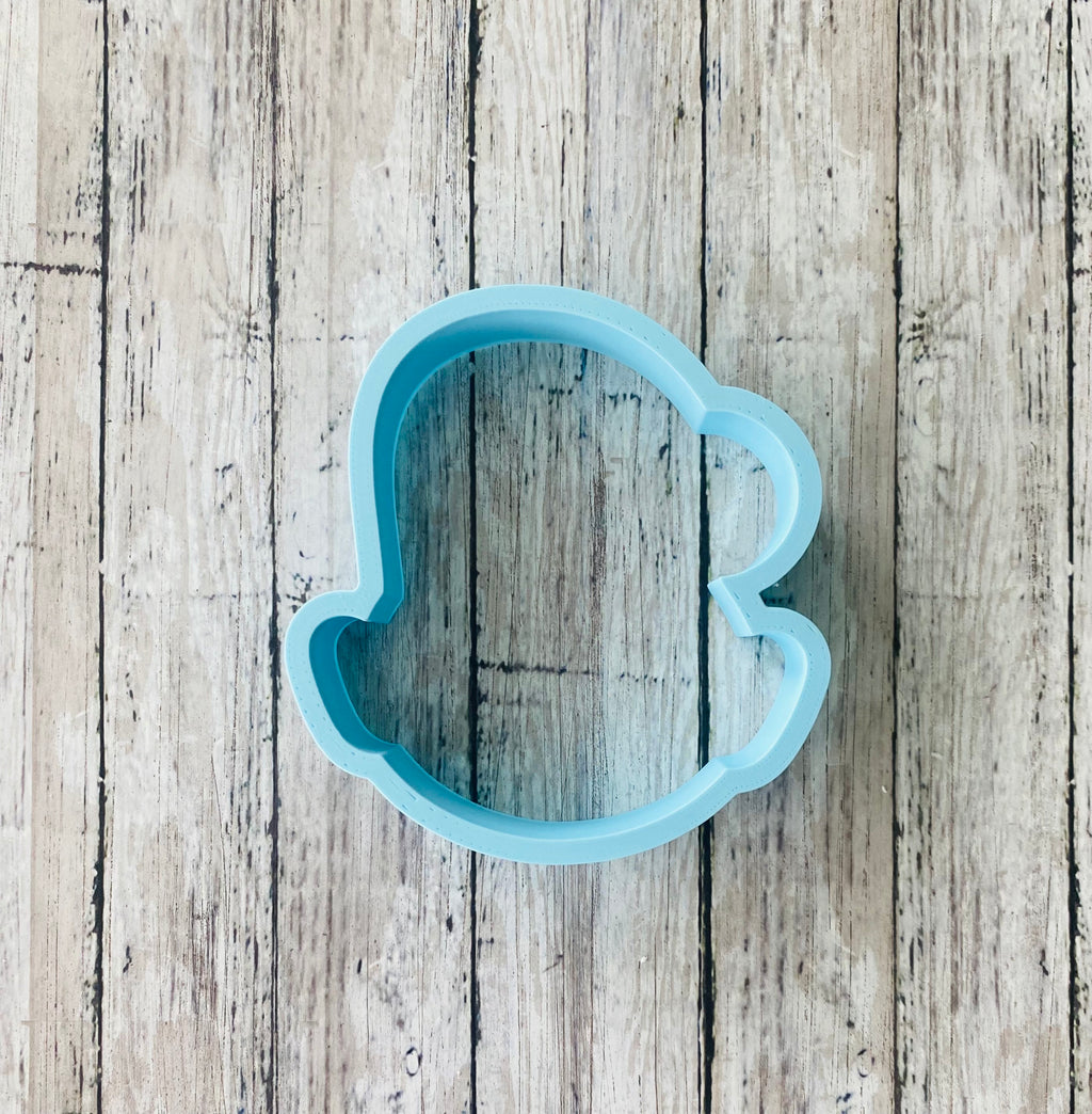 Elf Head Cookie Cutter, Christmas cutter, boy elf cutter, girl elf cutter